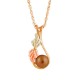 Genuine Chocolate Pearl Pendant  - by Mt Rushmore